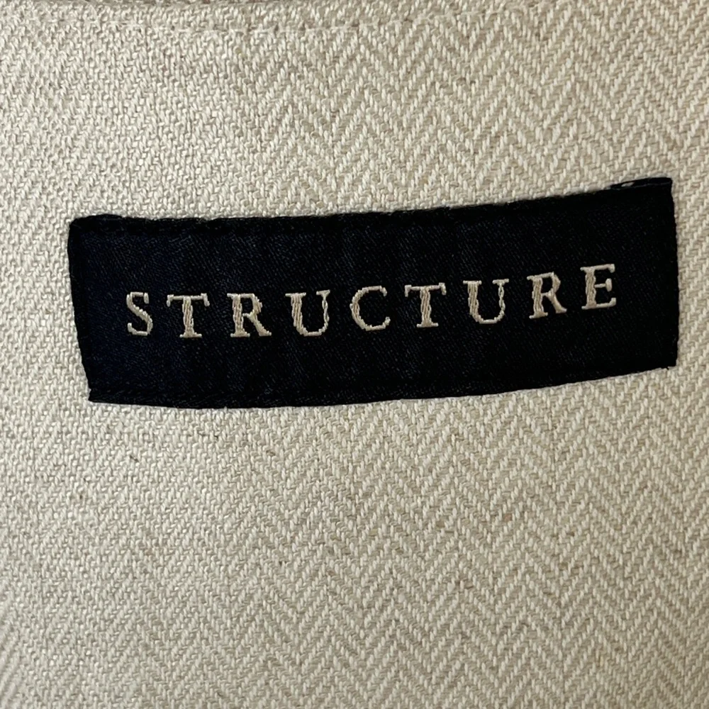 Structure Cream Sport Coat with Refined Tailoring☑️